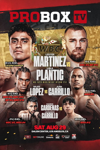 Lester Martinez vs. Luka Plantic