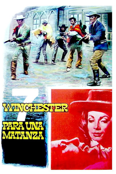 poster 7 Winchester para una matanza