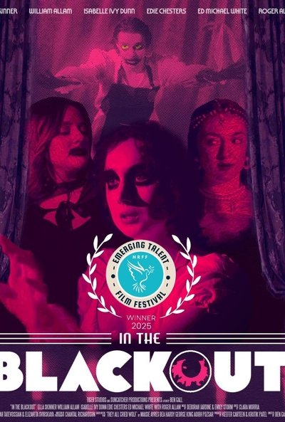 movie poster for IN THE BLACKOUT