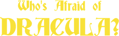 Who's Afraid of Dracula? Logo