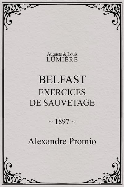 Belfast, exercices de sauvetage