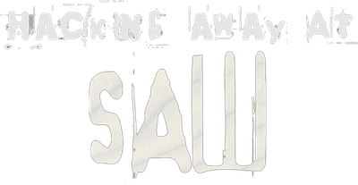 Hacking Away at Saw Logo