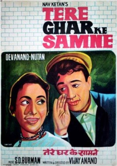 Watch - (1963) तेरे घर के सामने Movie Online -123Movies