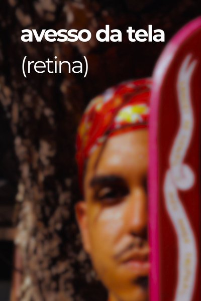 Poster do Filme avesso da tela (retina)