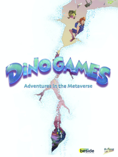 Poster do Filme DinoGames. Adventures in the Metaverse