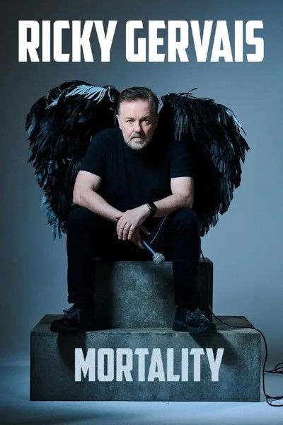 movie poster for Ricky Gervais: Mortality