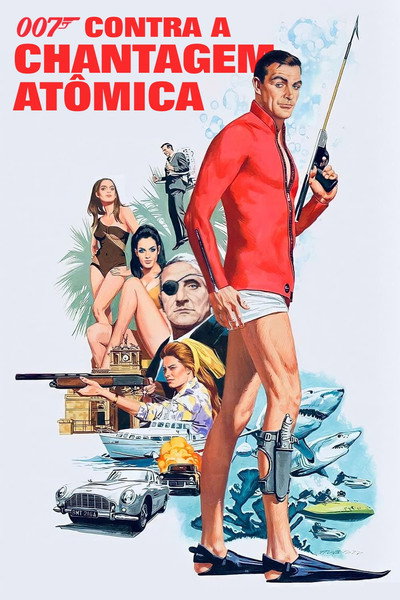Poster do Filme 007 Contra a Chantagem Atômica