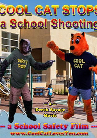 Poster do Filme Cool Cat Stops a School Shooting