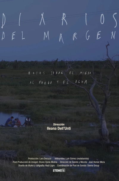 Poster do Filme Diarios del margen. Notas sobre el miedo al fuego y el agua