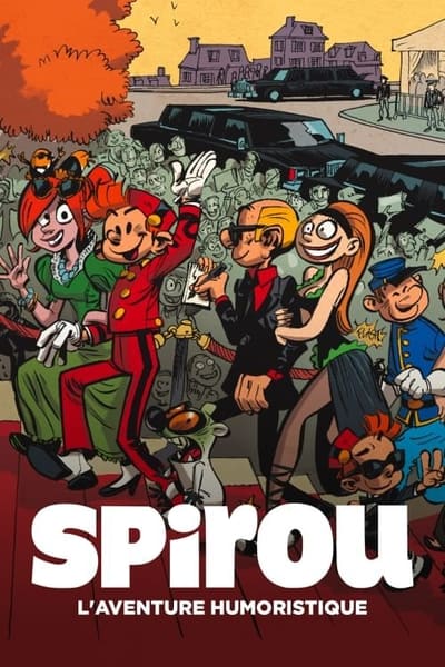 poster Spirou, l'aventure humoristique