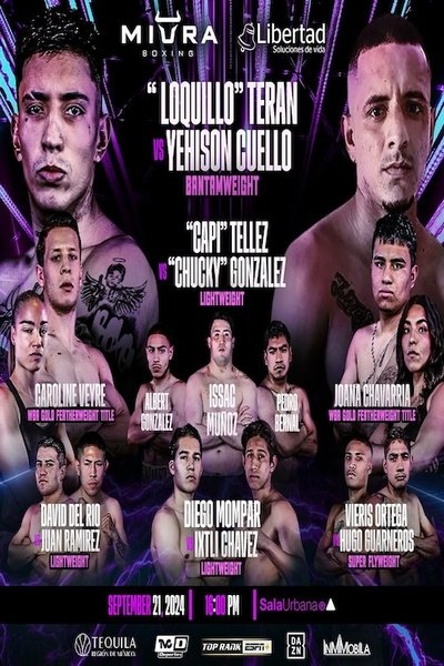 Poster do Filme Andres Teran vs. Yehison Cuello