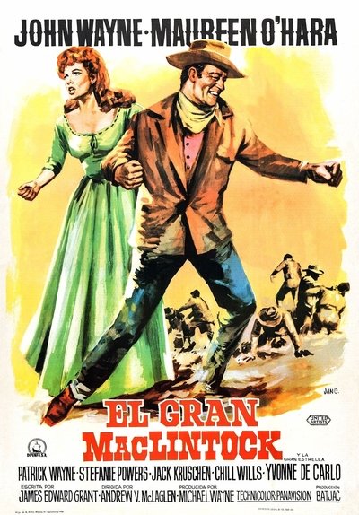 El gran McLintock poster El gran McLintock