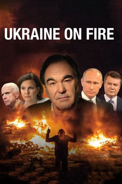 Poster for the movie Ukraine on Fire