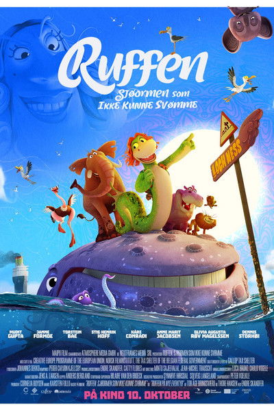 Poster do Filme Ruffen: Sjøormen som ikke kunne svømme