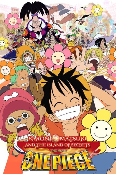 Poster for the movie One Piece: Baron Omatsuri and the Secret Island