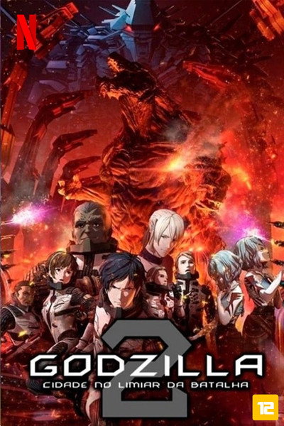 Poster do Filme Godzilla: Cidade no Limiar da Batalha