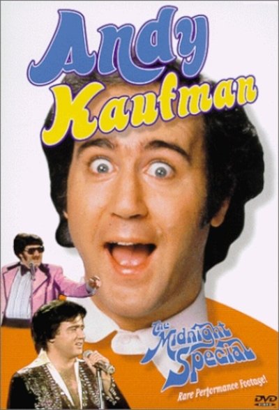 Poster for the movie Andy Kaufman: The Midnight Special