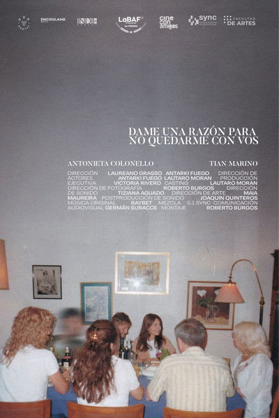 Poster do Filme Dame una razón para no quedarme con vos