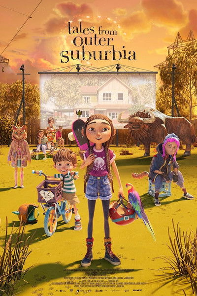 poster for Shaun Tan's Tales from Outer Suburbia