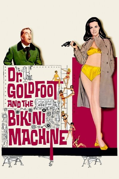 Poster for the movie Dr. Goldfoot and the Bikini Machine