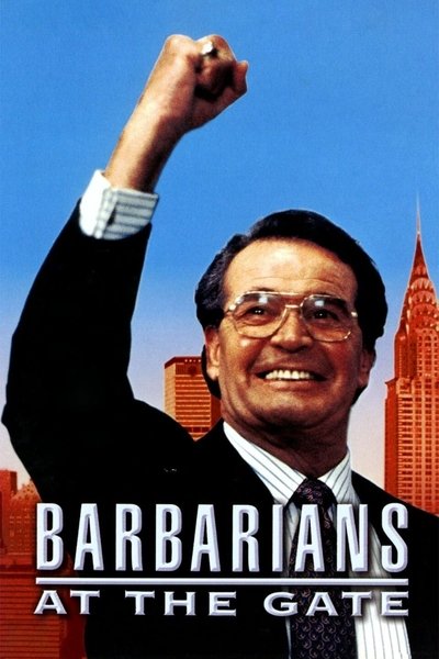 Poster for the movie Barbarians at the Gate