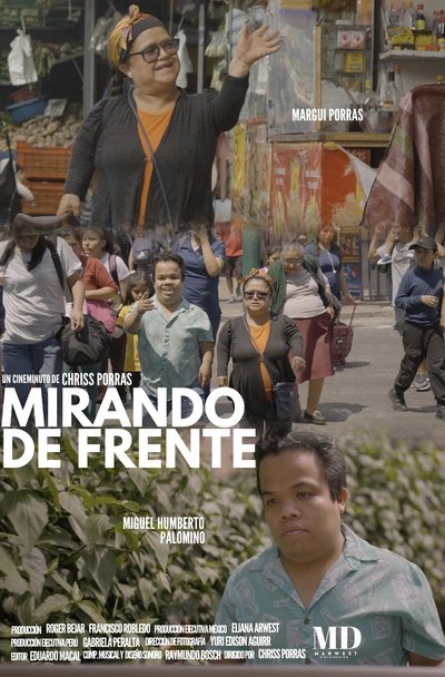 Poster do Filme Mirando de frente