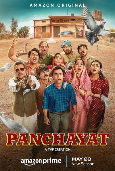 Panchayat (Season 3) WEB-DL [Hindi DD5.1] 1080p 720p & 480p [x264/HEVC] HD | ALL Episodes [PrimeVideo]