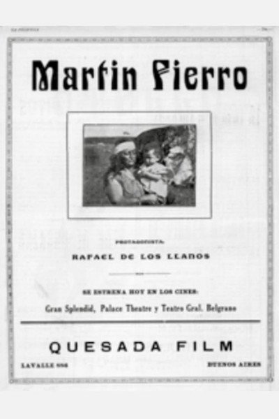 Poster do Filme Martín Fierro