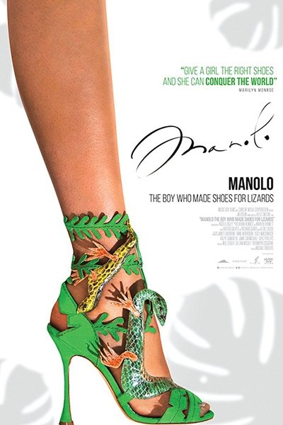 Poster for the movie Manolo: The Boy Who Made Shoes for Lizards