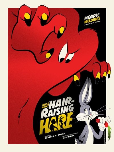 Poster for the movie Hair-Raising Hare