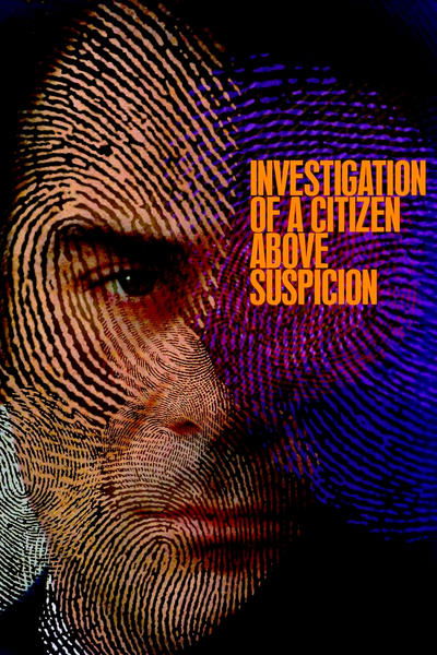 Poster for the movie Investigation of a Citizen Above Suspicion