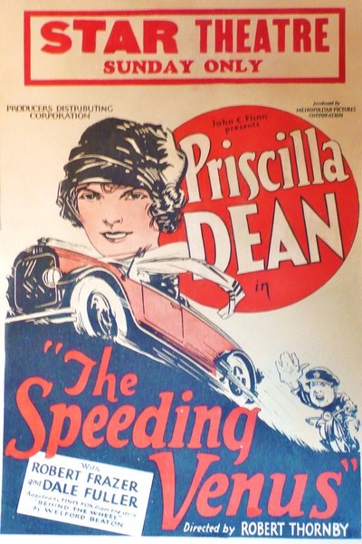 movie poster for The Speeding Venus