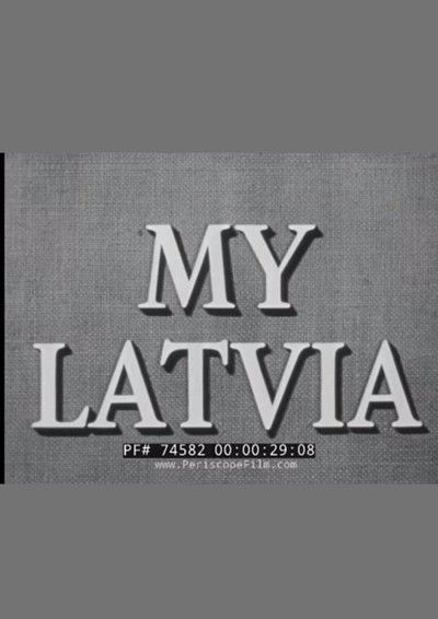 Poster do Filme My Latvia