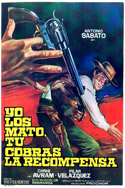 poster Yo los mato, tu cobras la recompensa