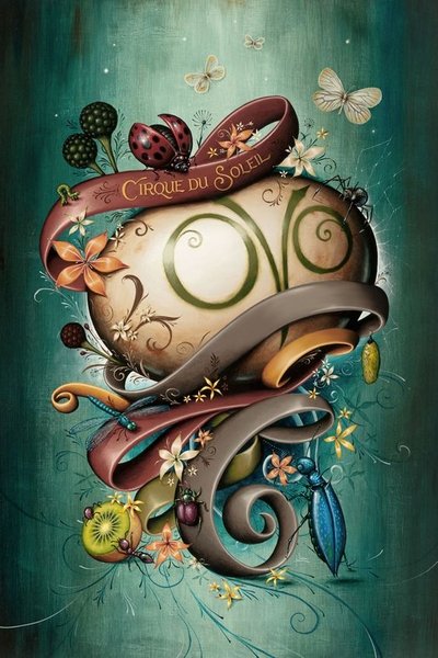 Poster for the movie Cirque du Soleil: OvO