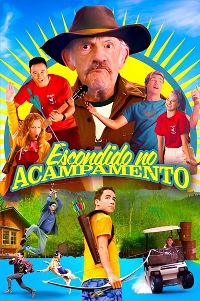 Poster do Filme Escondido no Acampamento
