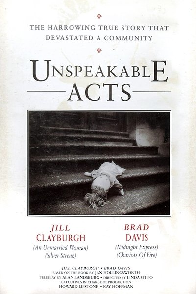 Poster for the movie Unspeakable Acts