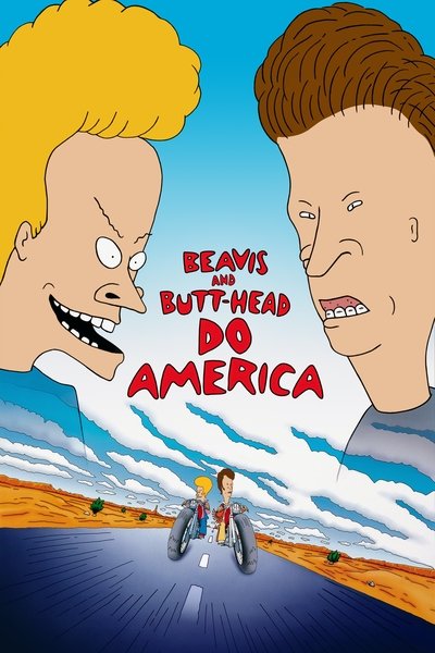 Poster for the movie Beavis and Butt-Head Do America