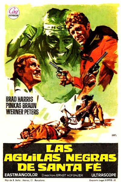 Las águilas negras de Santa Fe poster Las águilas negras de Santa Fe