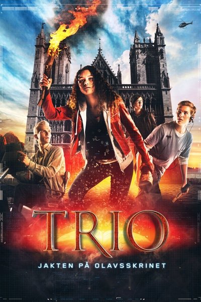 Poster for the movie TRIO - The Hunt for the Holy Shrine