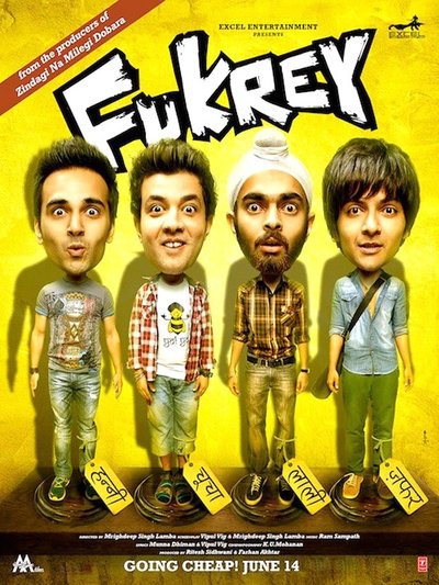 Poster for the movie Fukrey