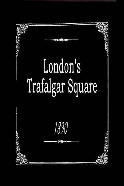 London's Trafalgar Square poster London's Trafalgar Square