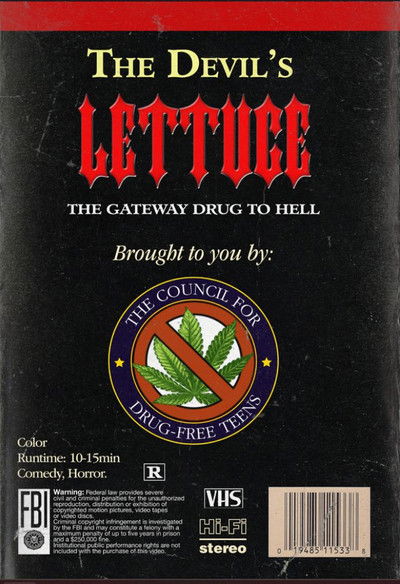 Poster do Filme The Devil's Lettuce: A Cursed 90s PSA