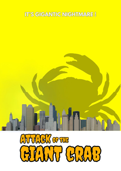 Poster do Filme Attack Of The Giant Crab