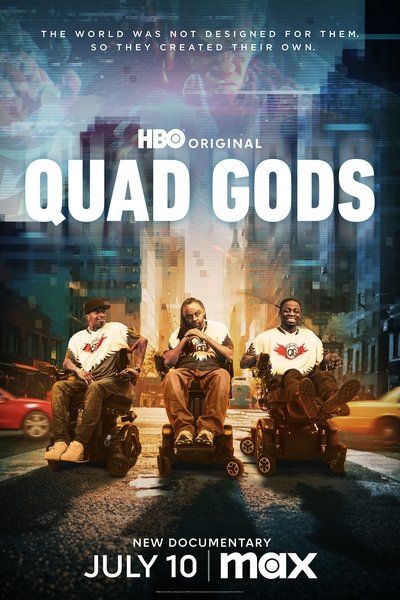 Poster for the movie Quad Gods