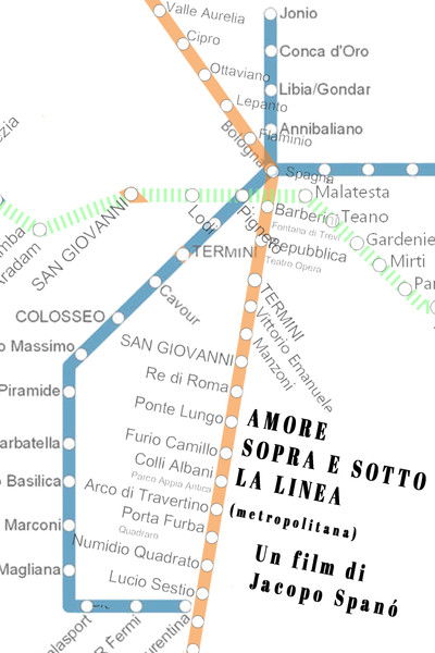 Poster do Filme Amore sopra e sotto la linea (metropolitana)