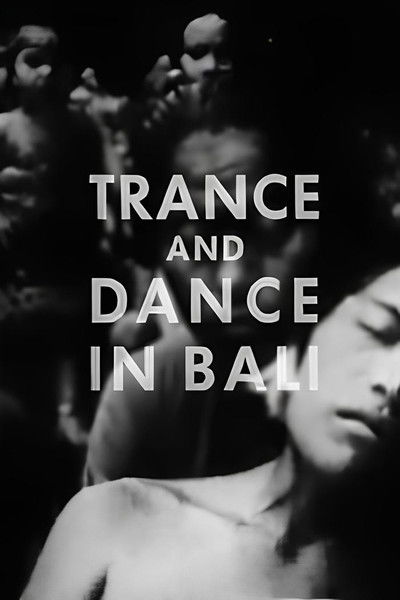 movie poster for Trance and Dance in Bali