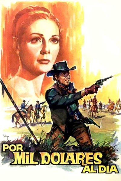 Por mil dólares al día poster Por mil dólares al día