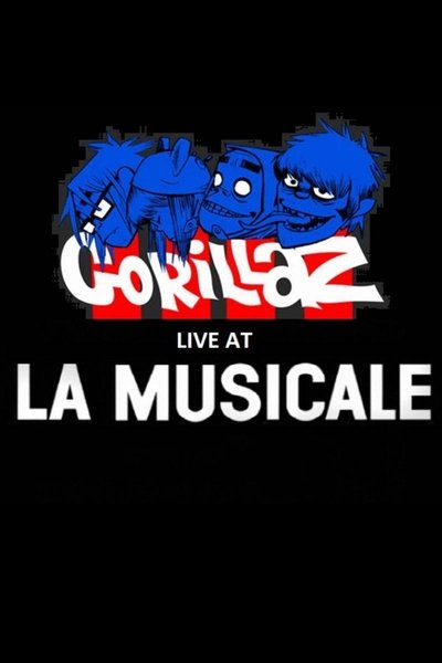 movie poster for Gorillaz: Plastic Beach Live at La Musicale
