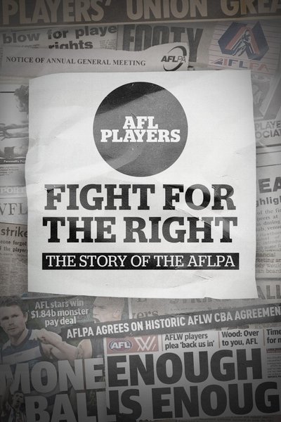 Poster do Filme Fight for the Right: The Story of the AFLPA